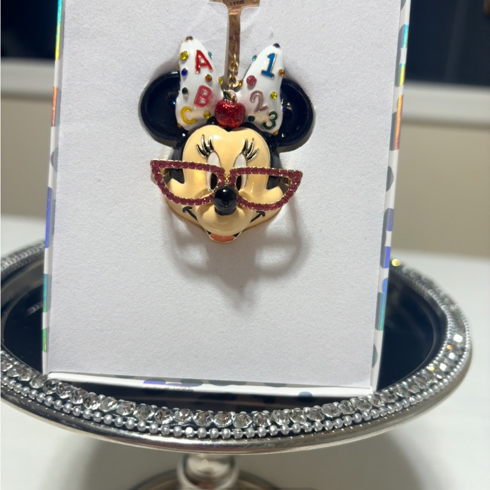 Baublebar Minnie Mouse Disney Multicolor Purse Bag Charm Keychain